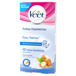 Veet Cera Fria Corporal Peles Delicadas