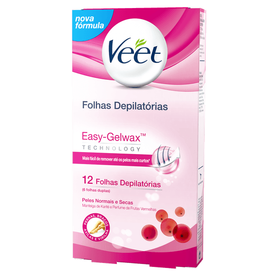 Veet Cera Fria Corporal Peles Normais e Secas